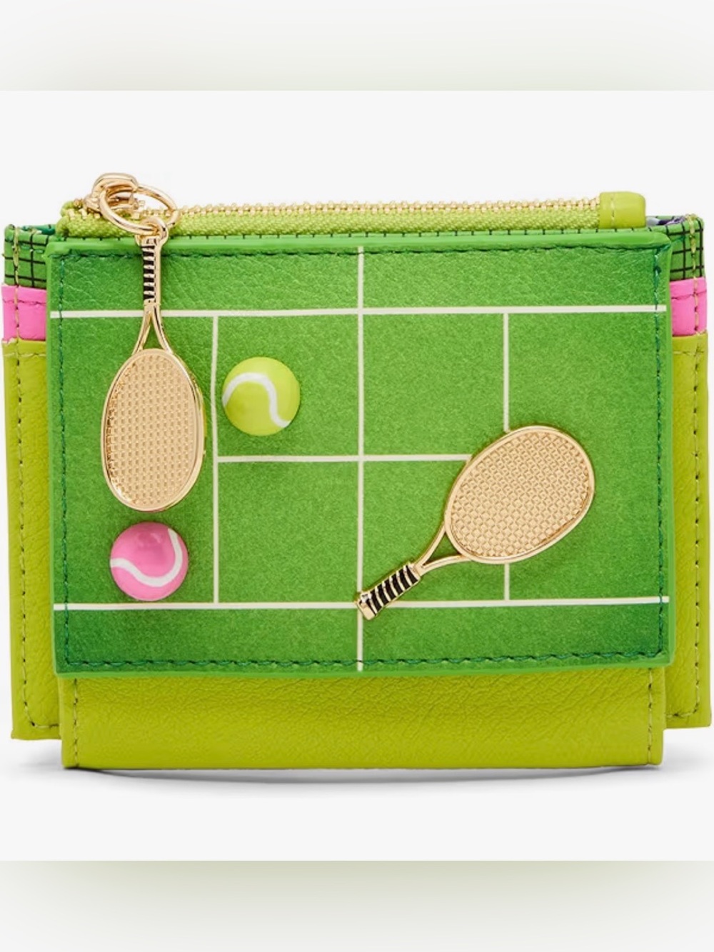 Betsey Johnson “Net Worthy” bi-fold wallet